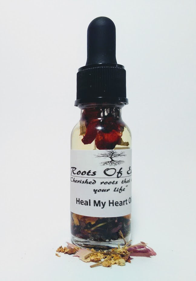 HEAL MY HEART OIL FOR GRIEF AND LOSS BY ROOTSOFEARTH