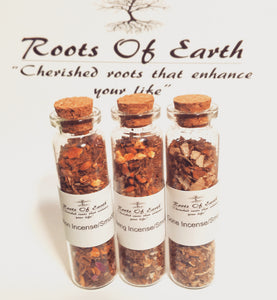 Loose Incense Smudge Blend Set Prosperity Attraction Road Opening