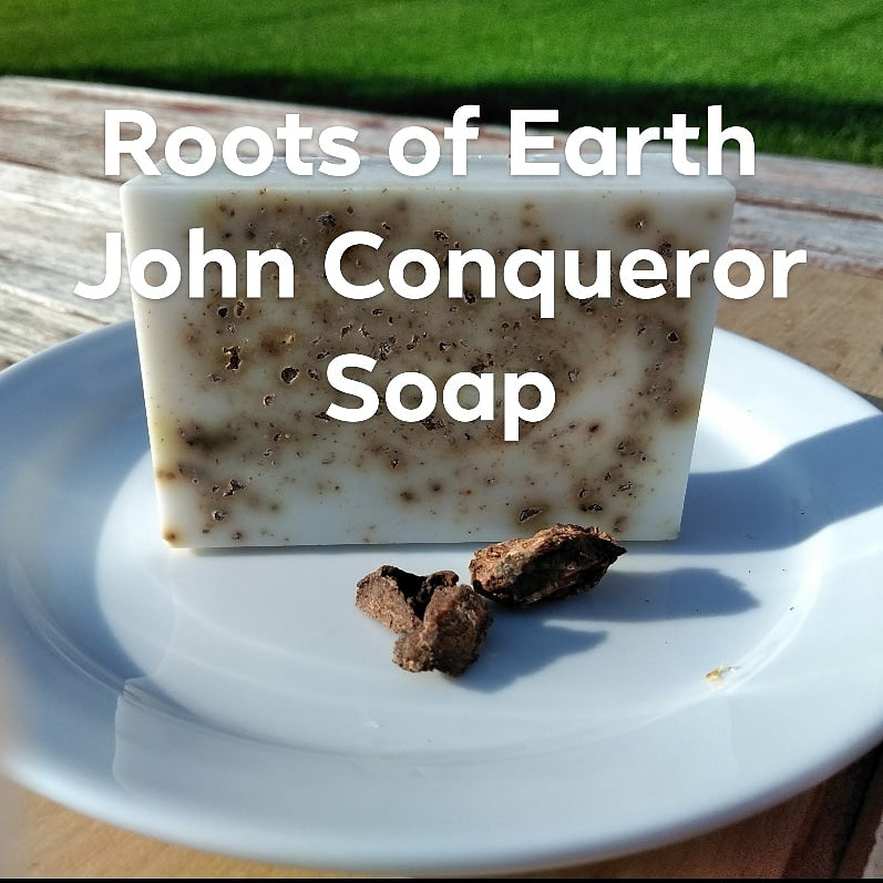 John Conquer Rootwork Soap By Roots Of Earth 4 Oz Bar