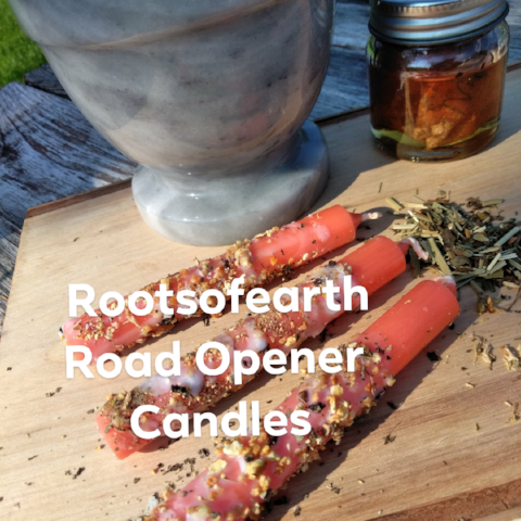 Road Opener Candles Set of Three